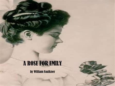 a rose for emily tone|More.